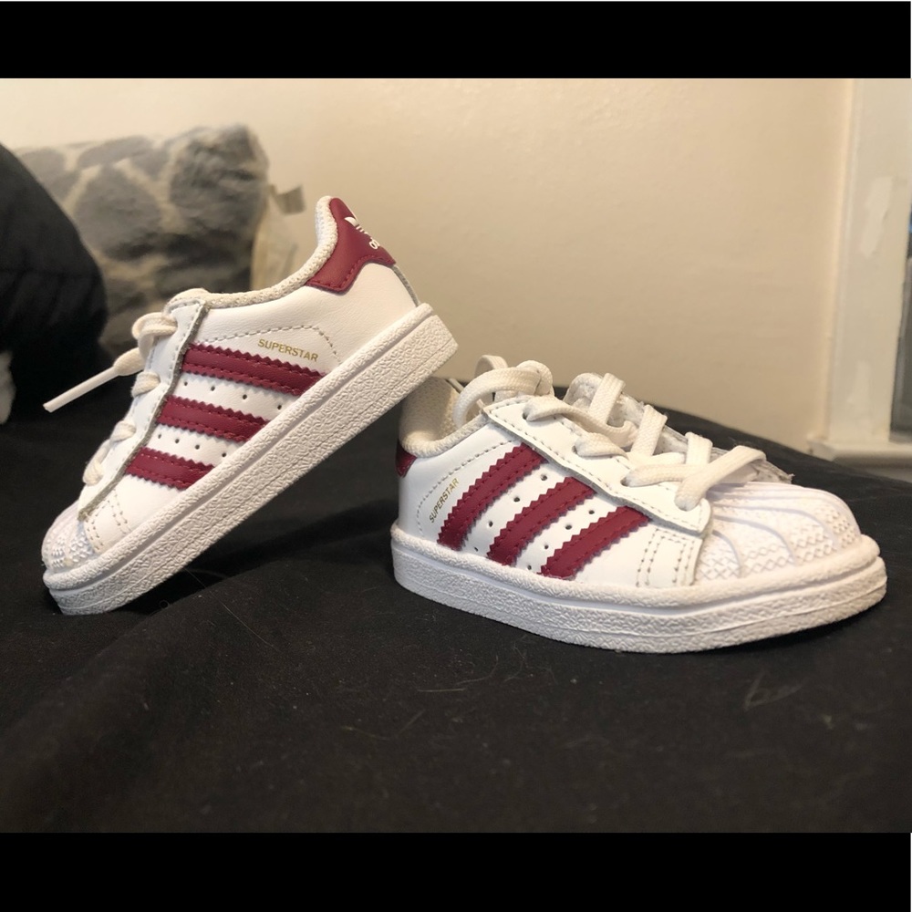 Adidas Superstar Wine NWOT
